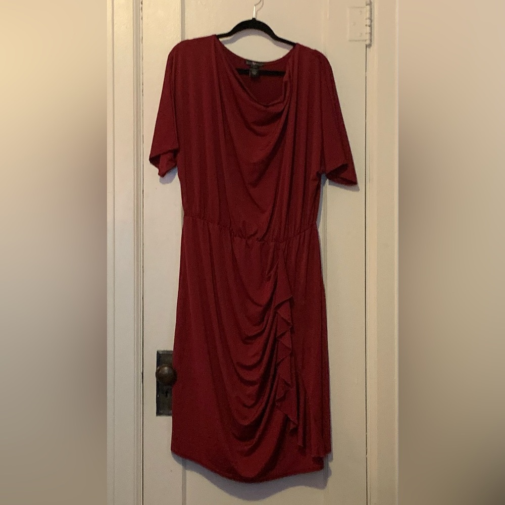 Red Woman Within Dress size L (18/20)